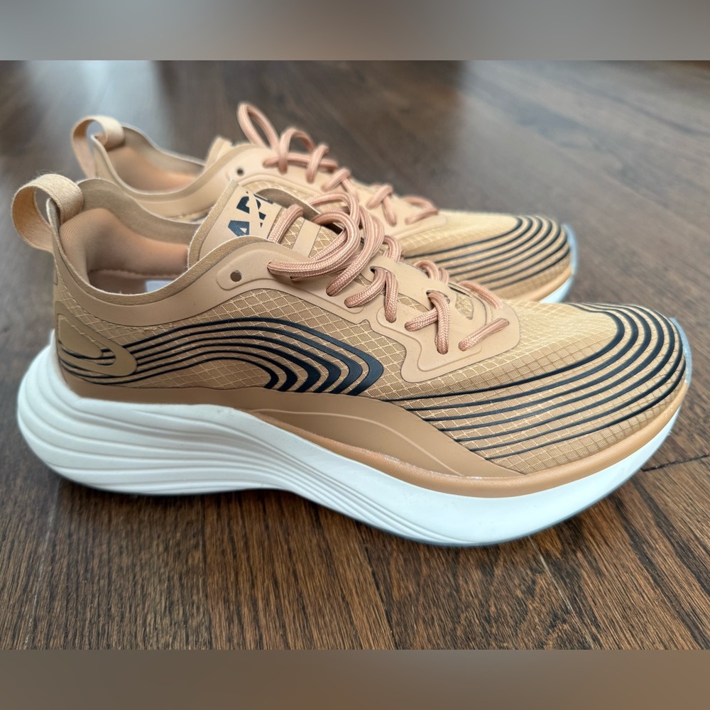 APL Tan and Black Streamline Athletic Shoes